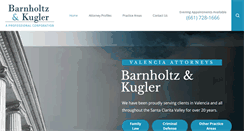 Desktop Screenshot of barnholtz-kugler.com